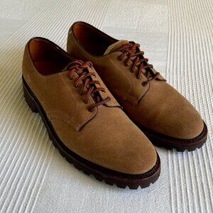 Armani Jeans Brown Suede Leather Lug Sole